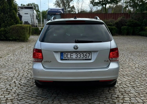 Volkswagen Golf cena 19600 przebieg: 251750, rok produkcji 2009 z Legnica małe 191